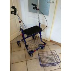 Degelijke rollator IN ZEER GOEDE STAAT!!