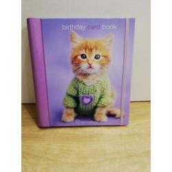 Rachael hale verjaardag kaart boek-nieuw-poes-kat-kitten-()