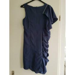 Object jurk 38 M blauw