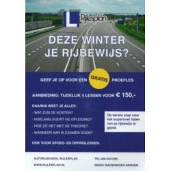 Te koop Deze Lente Je Rijbewijs?!!! Dan Nu Snel Beginnen