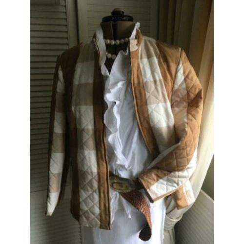 “basler” sportieve (tussen)jas in diverse tinten beige mt 44