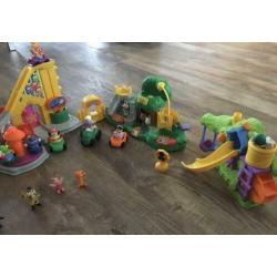 Little people kermis en dieren