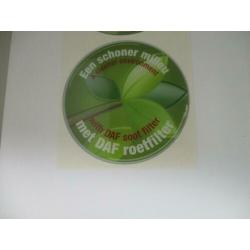 Daf Roedfilters Stickers