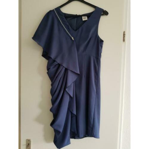 Object jurk 38 M blauw