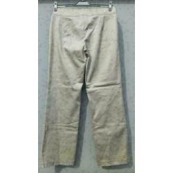 BRAX licht bronskleurig glans stretch broek mt 38