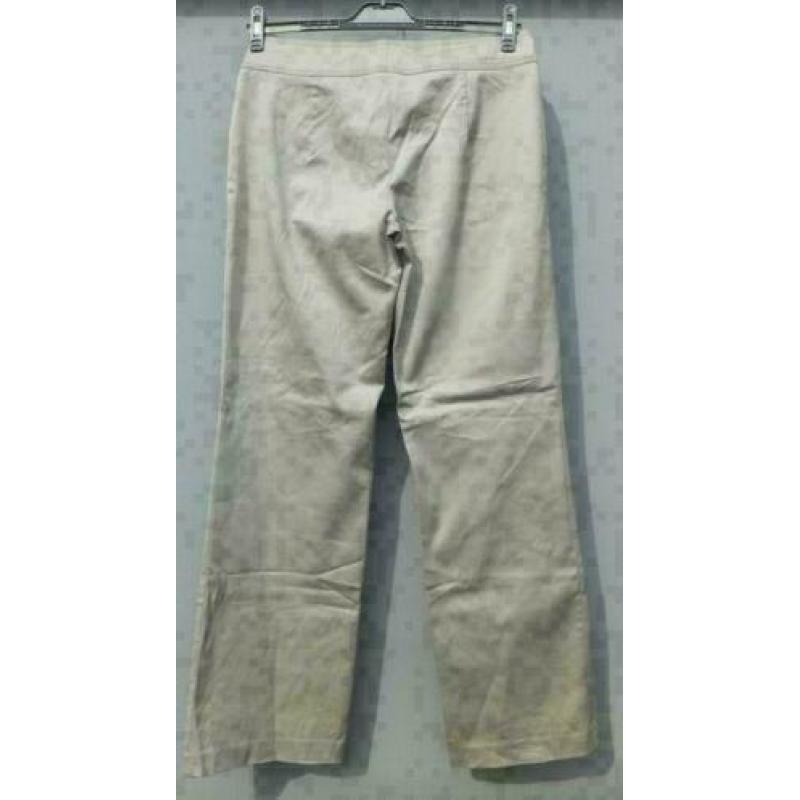 BRAX licht bronskleurig glans stretch broek mt 38