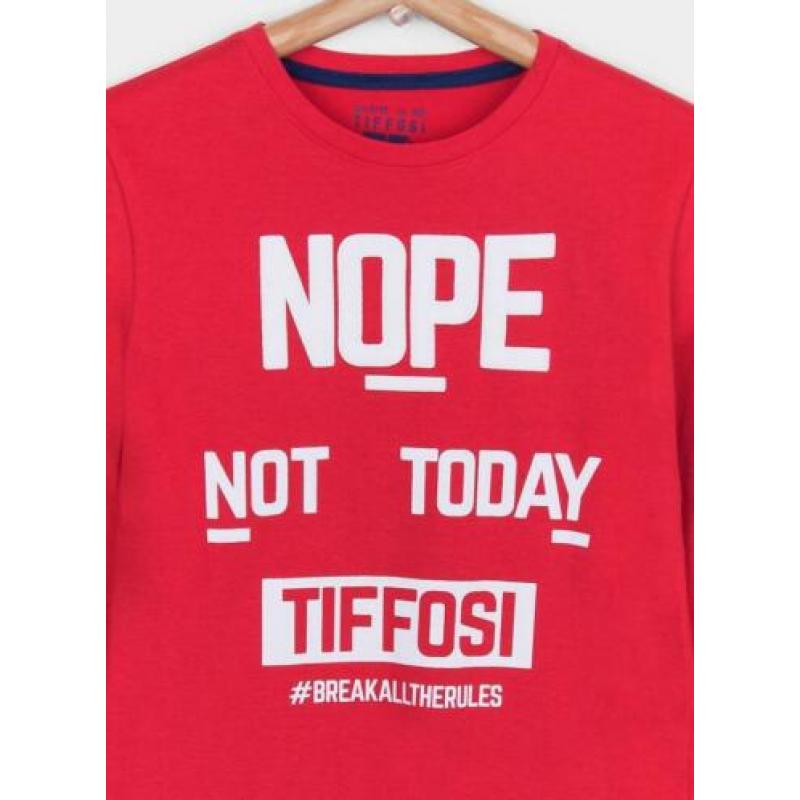Nieuw Tiffosi shirt, longsleeve Araujo rood maat 164