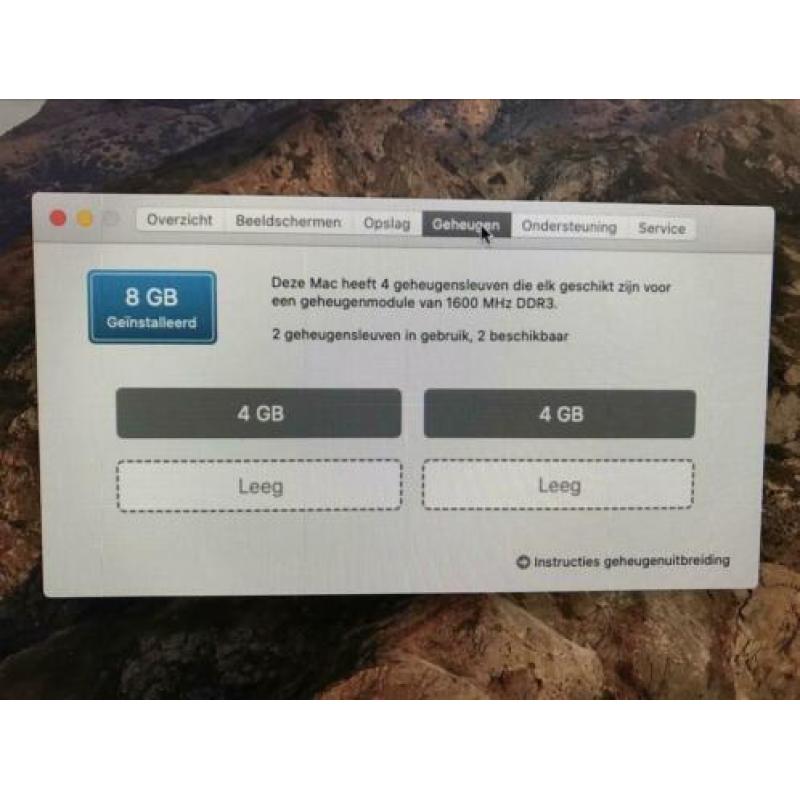 Imac 27 inch 8Mb, 1Tb, i5, 3,2 Ghz quad core, Late 2012