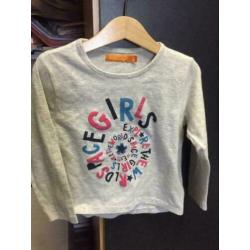 Gaaf meisje longsleeves, maat:92/98