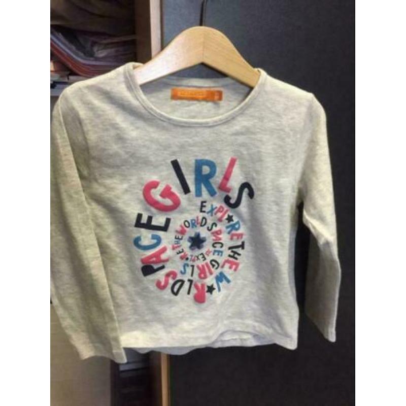 Gaaf meisje longsleeves, maat:92/98