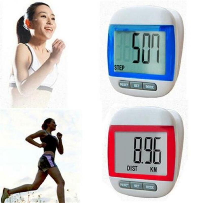 Adjust Clip Stappenteller "FLASH-WALK" met vele functies