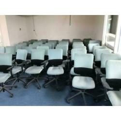 PARTIJ bureaustoelen Steelcase bureaustoel groen zwart