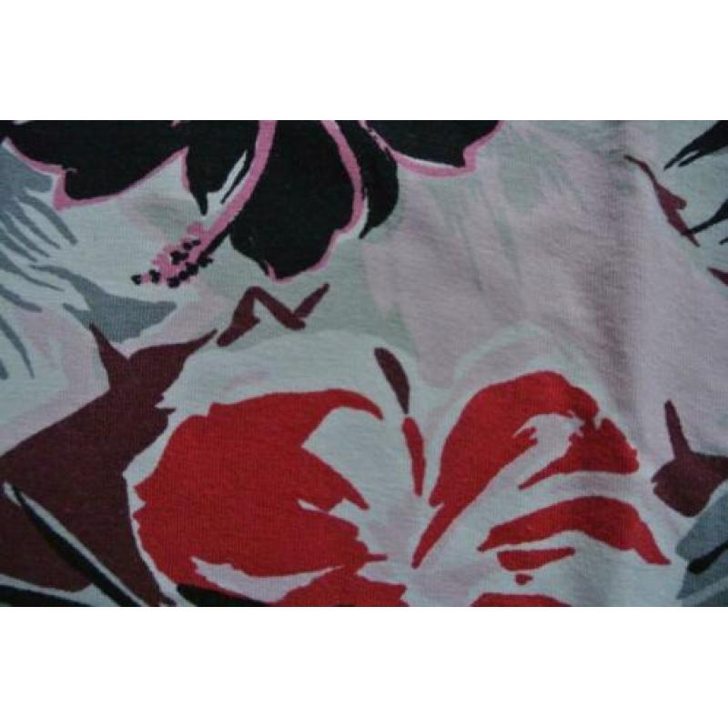 marcona shirt 46 zwart wit rood roze NIEUW