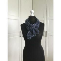 Cecil sjaal blauw