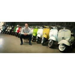 Vintage Vespa Oldtimer Service Reparatie Restauratie