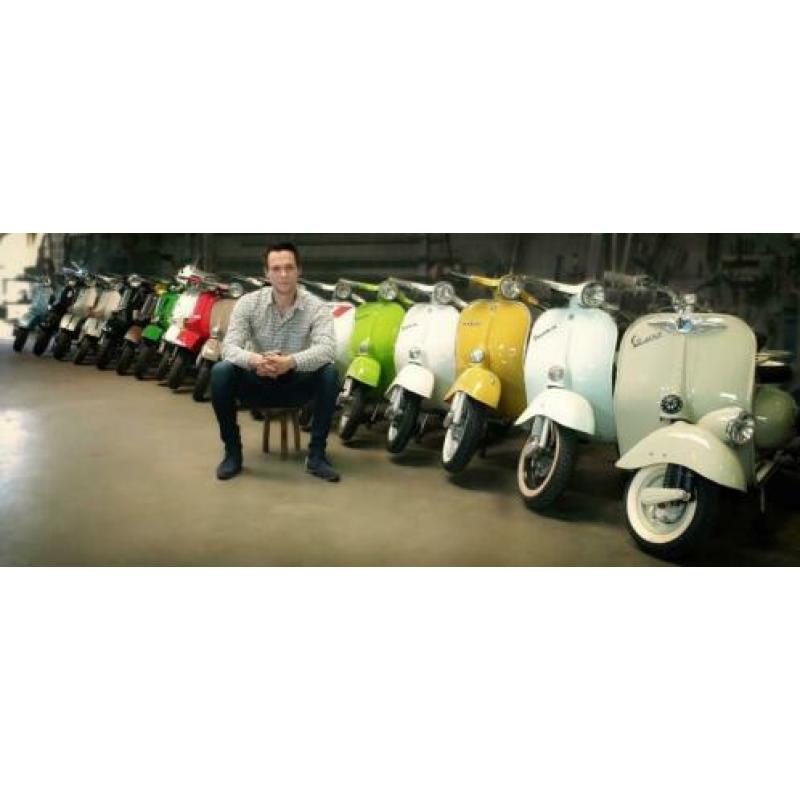 Vintage Vespa Oldtimer Service Reparatie Restauratie