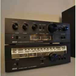 Akai versterker AM-2350 en Tuner AT-2250