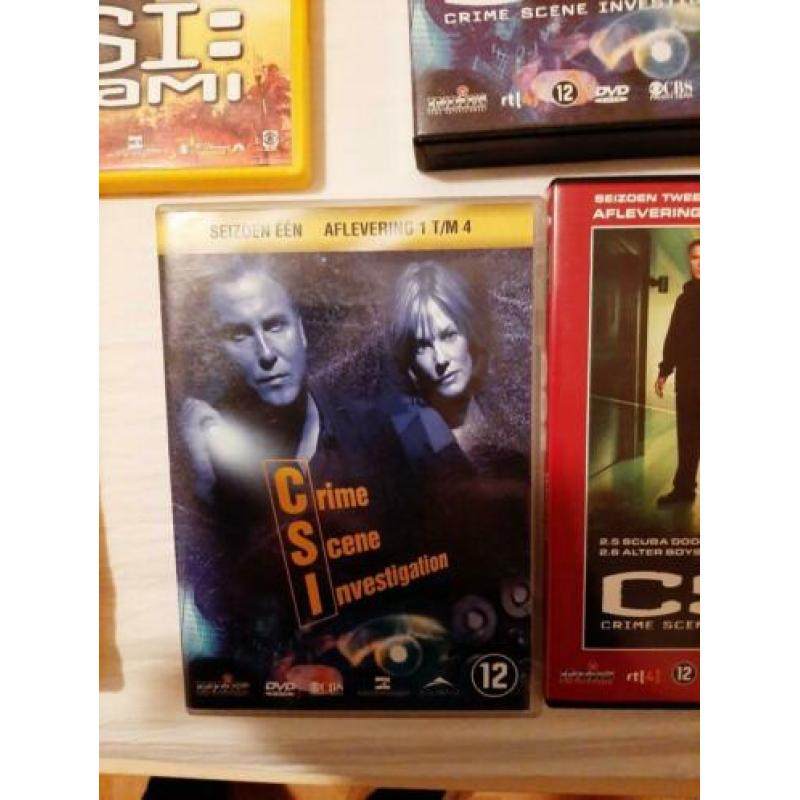 DVD serie van CSI