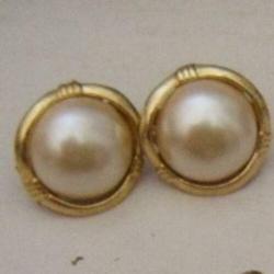 Vintage oorbellen jaren '80 stekers en clips