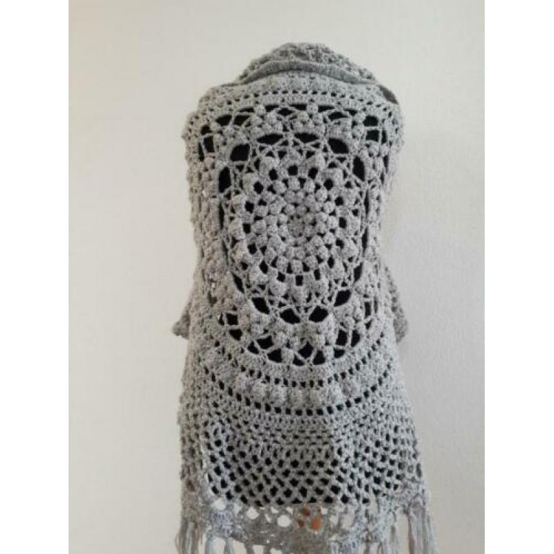 Gehaakte vest handmade