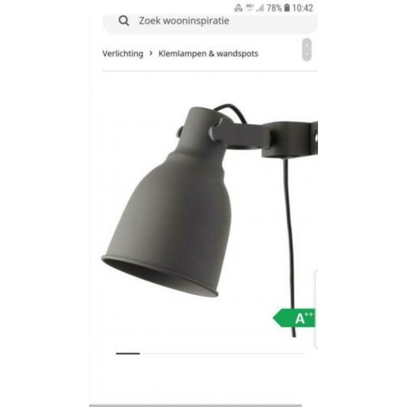 IKEA lamp spot HEKTAR NIEUW