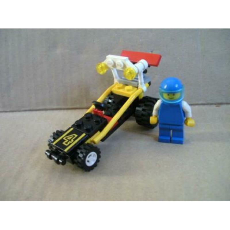 Lego set 6510 Raceauto, buggy compleet met bouwboekje