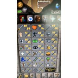 Beast osrs account 07 (avernic defender)