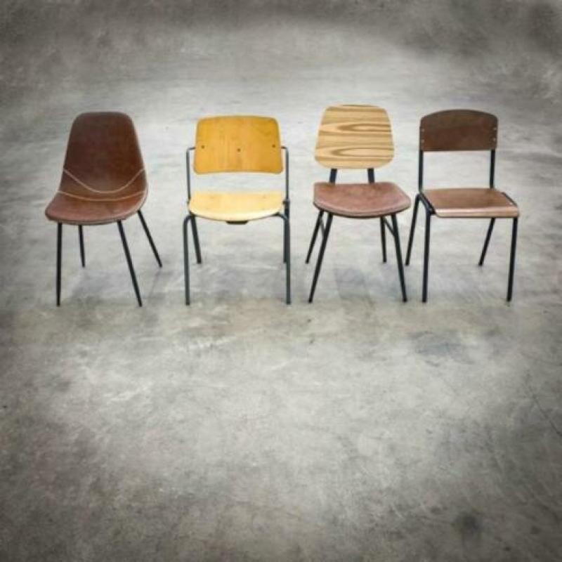 Tweedehand horeca design stoelen, restaurant cafe stoel 245