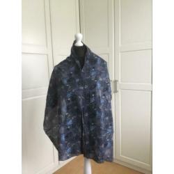 Cecil sjaal blauw
