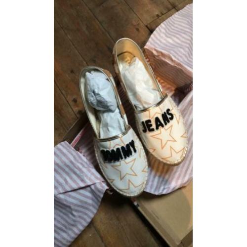 Tommy Hilfiger platte schoenen 40 oranje beige sterren