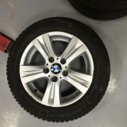 Originele gebruikte velgen set 16" BMW + Banden E 450,-