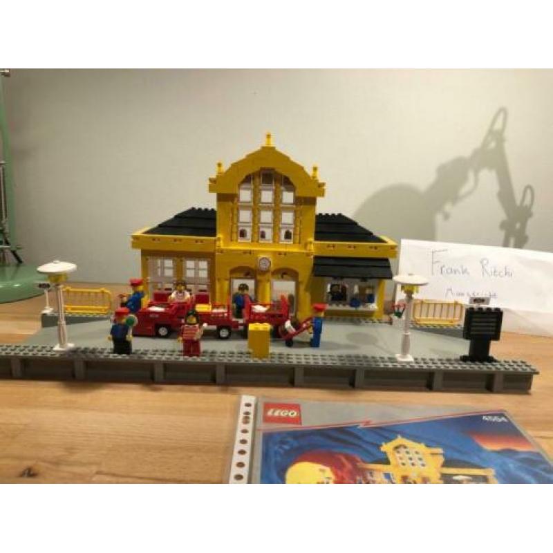Lego 9V Trein 4554 - Metro Station (100% compleet)