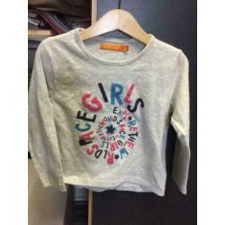 Gaaf meisje longsleeves, maat:92/98