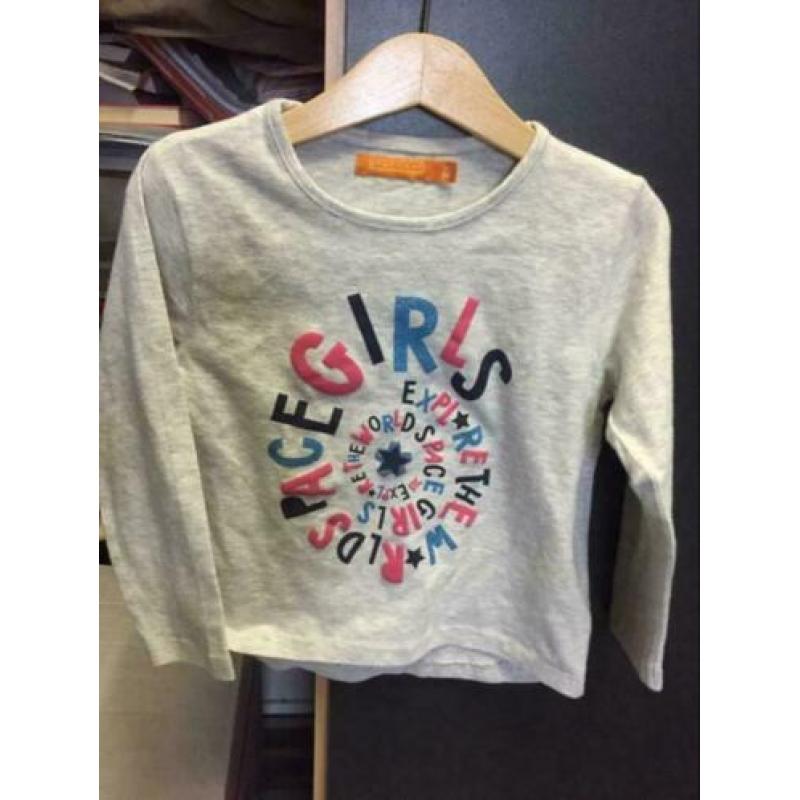 Gaaf meisje longsleeves, maat:92/98