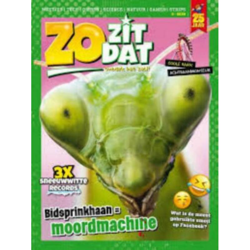 tijdschrift zo zit dat complete jaargang 2019 nieuw/als nieu