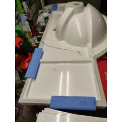 badmeubel Barcelona 111,5 x 70 x 30 defect blad.