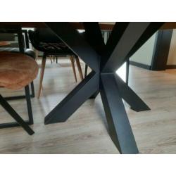 NU OPHALEN tafel betonlook NIEUW matrix poot vergader tafel
