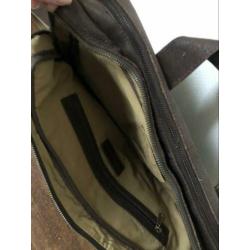 Leren heren tas BURKELY Bruin