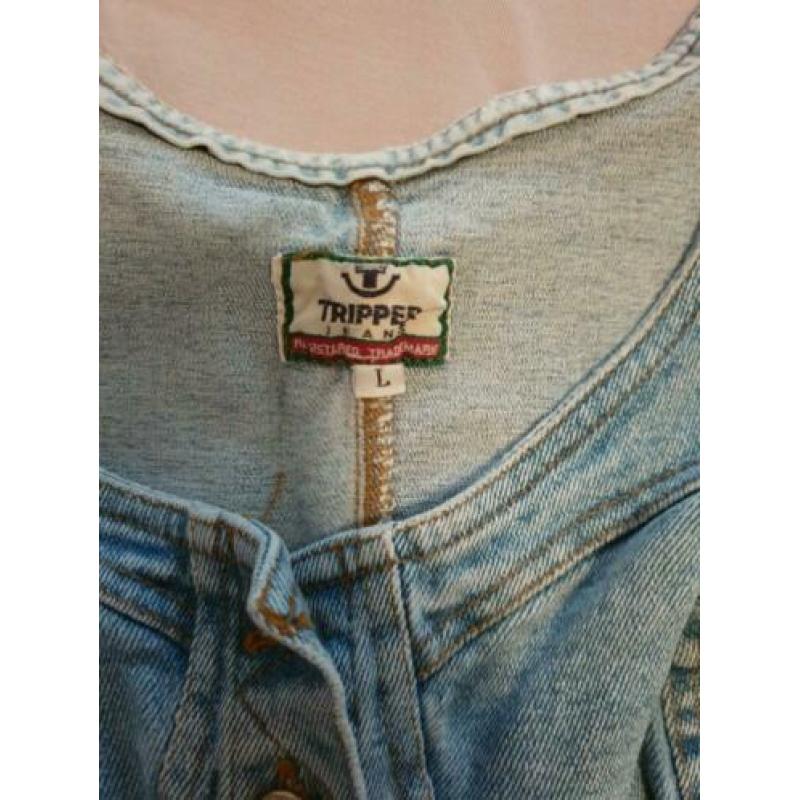 Tripper jeans kort spijker gilet maat s/ m