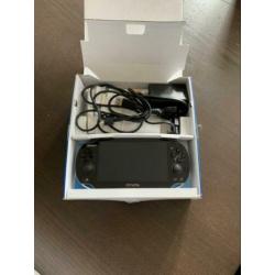 Zgan PS Vita met doos, oplader films spel en alle toebehoren