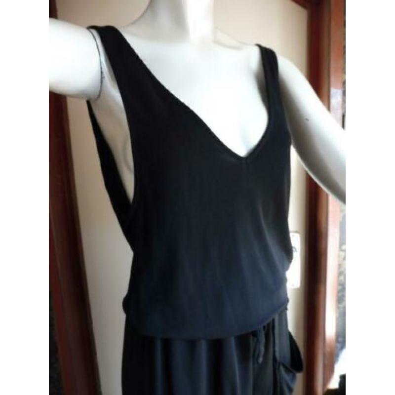 & other Stories zwarte jumpsuit met zakken mt S 36 M 38 40