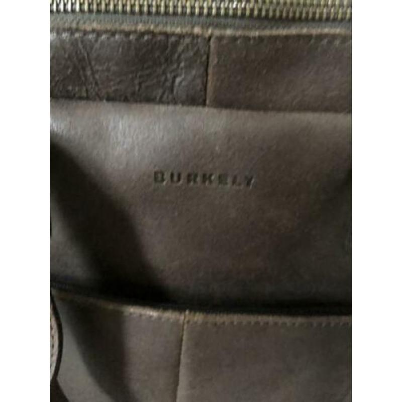 Leren heren tas BURKELY Bruin