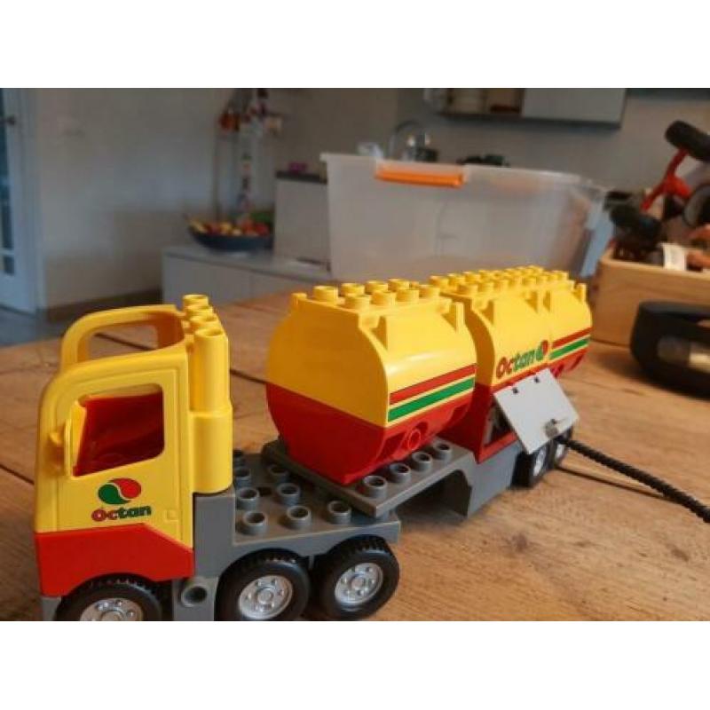 Duplo tankauto compleet, met geluidje
