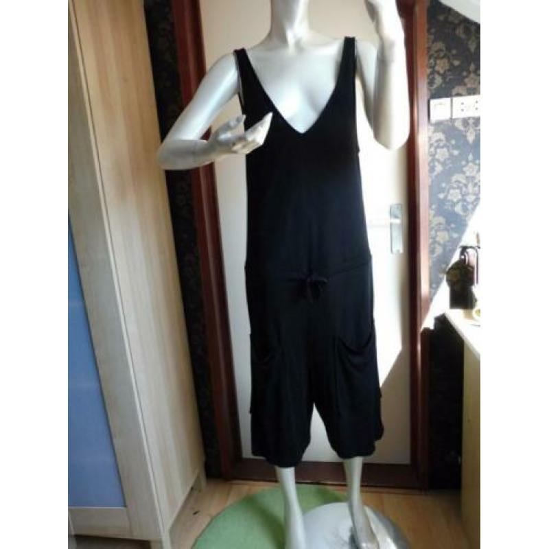 & other Stories zwarte jumpsuit met zakken mt S 36 M 38 40