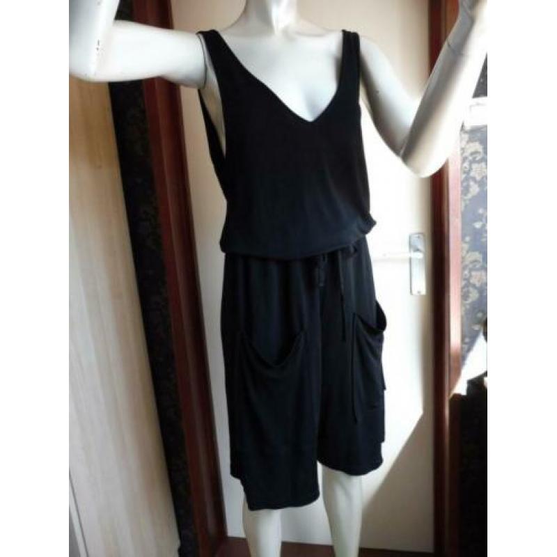 & other Stories zwarte jumpsuit met zakken mt S 36 M 38 40