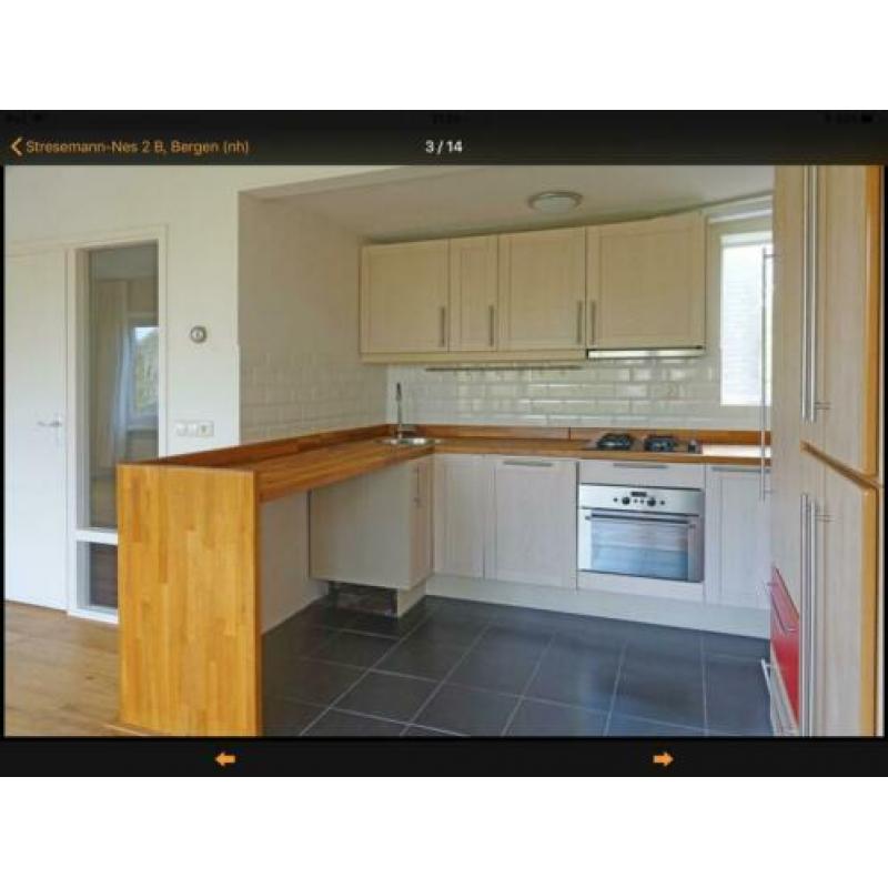 Appartement in Bergen te huur
