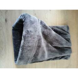 Katten slaapzak tunnel kattenzak grijs ZGAN Beeztees Teddy