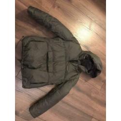Anorak ‘boxfresh’ dons - grijs/groen MT M