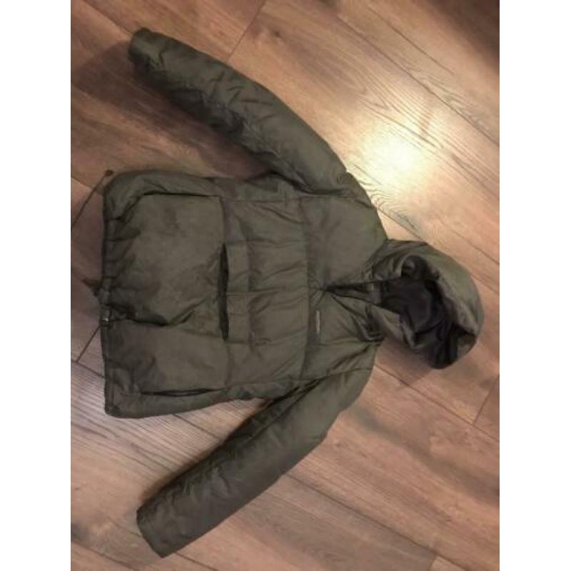Anorak ‘boxfresh’ dons - grijs/groen MT M
