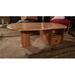 Keurige volledig eiken salontafel